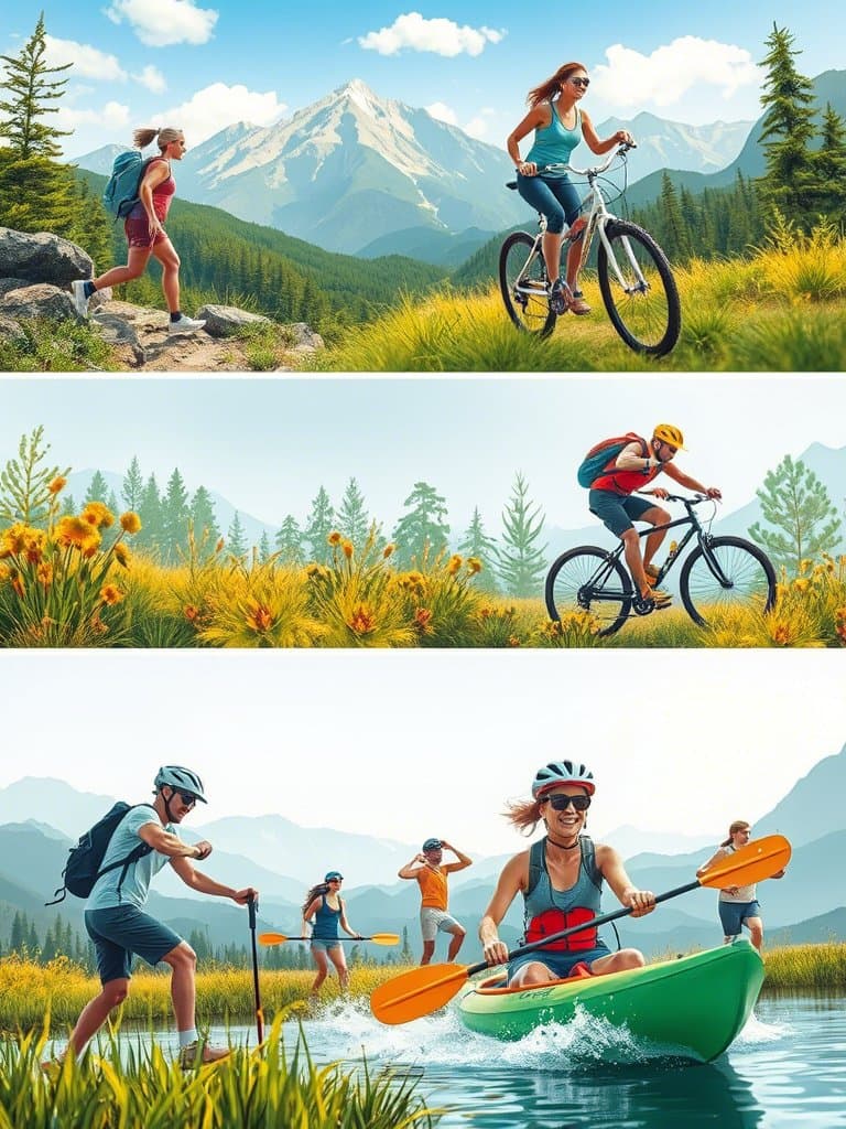 Deportes al aire libre recomendados