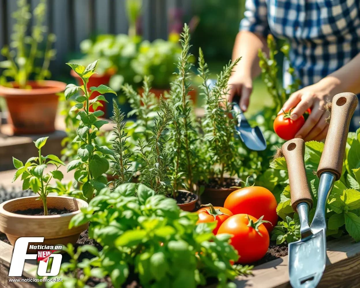 Cómo crear un huerto doméstico sostenible con especias frescas y hortalizas orgánicas