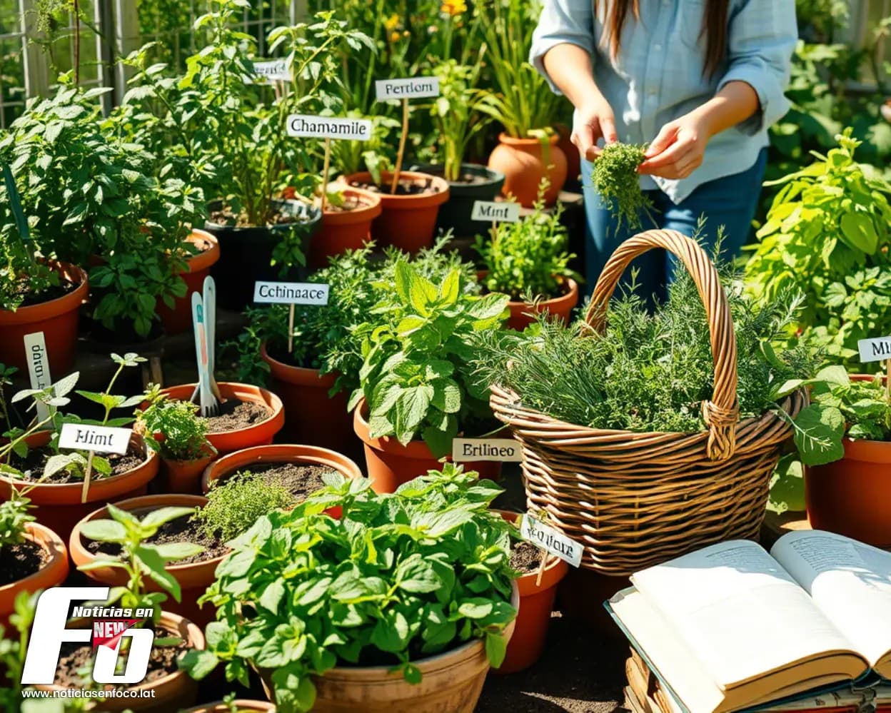 Guía completa sobre hierbas medicinales: cultivo de hierbas medicinales y uso terapéutico de plantas en el huerto doméstico