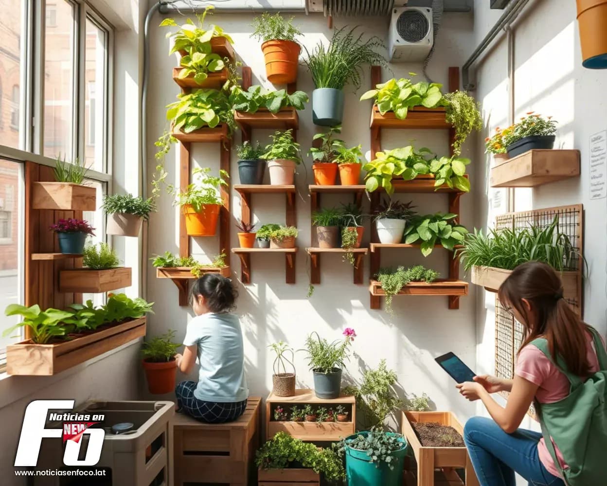 Jardinería vertical: cómo crear huertos y jardines en espacios reducidos de forma práctica y sostenible