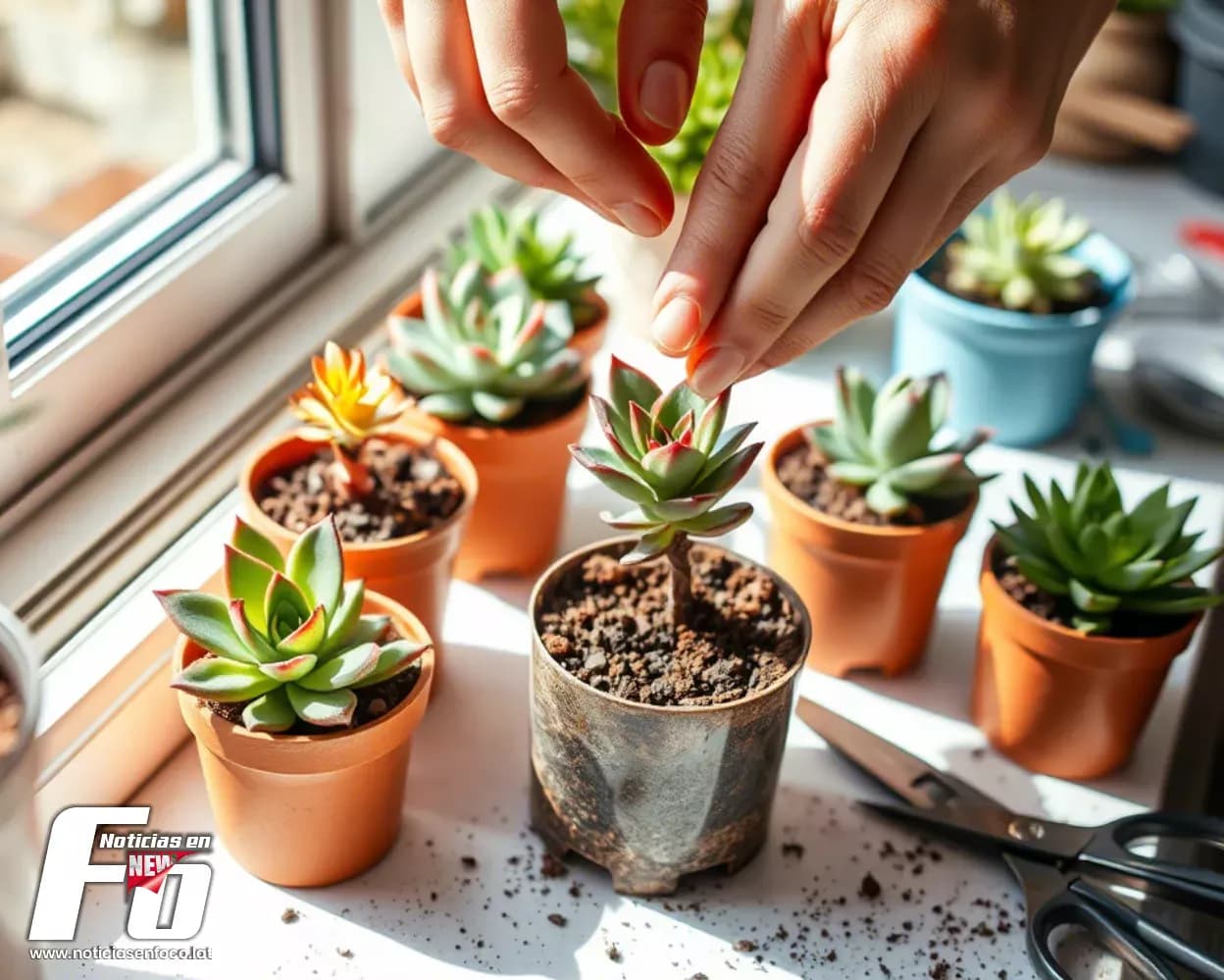 Plantación de suculentas: cuidados, propagación y consejos esenciales para un cultivo saludable